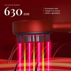 Cabezal del peine masajeador con luz roja de 630 nm
