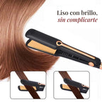 Pelo liso y con brillo con la plancha cerámica de placas anchas